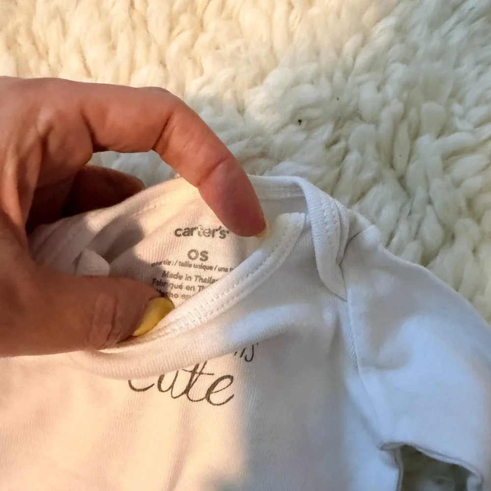 Carter's Floral and Gray Kids Matching Set